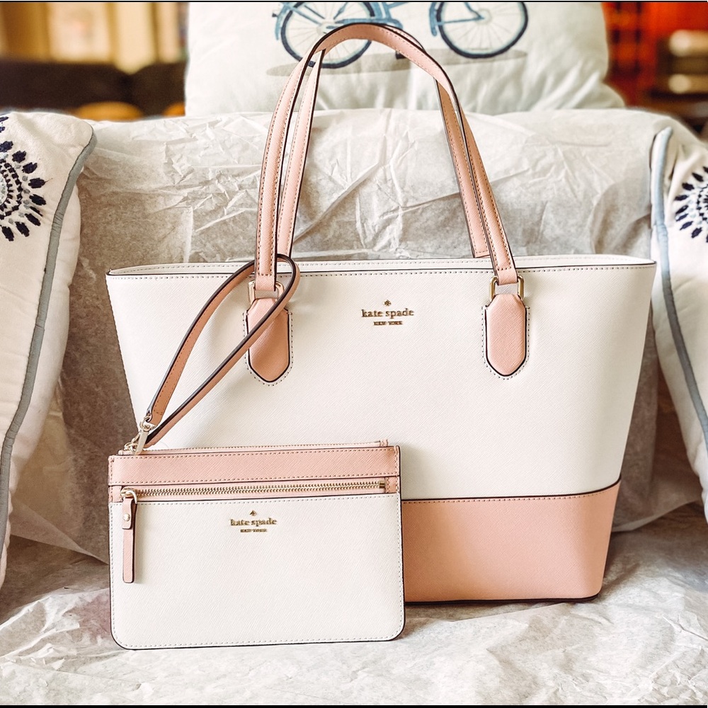 Kate spade NWT wristlet & tote set